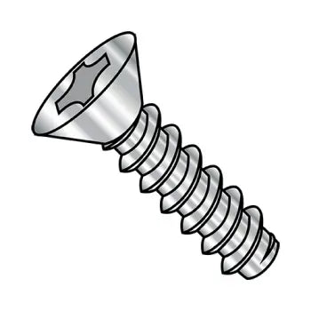 2-32X5/16 Phillips Flat Self Tapping Screw Type B Fully Threaded 18-8 Stainless Steel