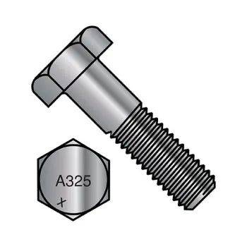 JFAST 10064A325-1G - 1-8X4 Heavy Hex Structural Bolts A 325 1 Hot Dipped Galvanized Made in North America, Case Quantity:
30
