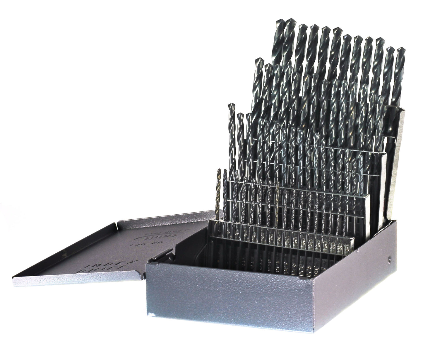 DRILLCO DRL200A60 - 60PC DRILL BIT SET #1-#60