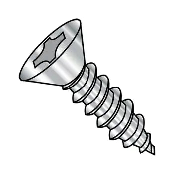 JFAST 1056APF188 - 10-12X3 1/2 Phillips Flat Self Tapping Screw Type A Fully Threaded 18 8 Stainless Steel, Case Quantity:
400