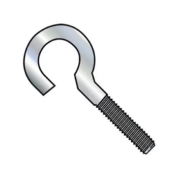 5/16-18 x 3-3/4 Open Eye Bolt Machine Screw Thread Zinc Plated