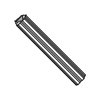 JFAST 1016PAF - 10-12X1 Fluted Plastic Anchor Ductile Plastic, Case Quantity:
1,000