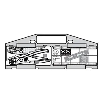 JFAST RPK-4 - RPK-4 Retaining Ring Kit, Case Quantity:
1