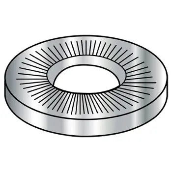 JFAST M5WCRA2 - M5X12X1.1 Metric Serrated Conical Spring Washers type M A2 Stainless Steel, Case Quantity:
8,000