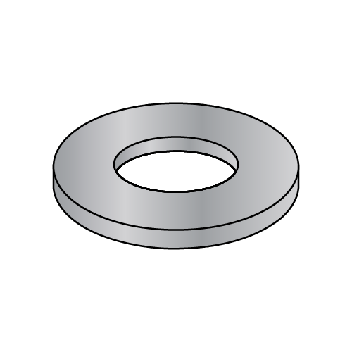 JFAST 4WBUA  - 1/8 Back Up Washers, Aluminum, Case Quantity: 10000
