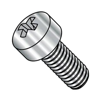 JFAST 1208MPL188 - 12-24X1/2  Phillips Fillister Machine Screw Fully Threaded 18 8 Stainless Steel, Case Quantity: 
2,000