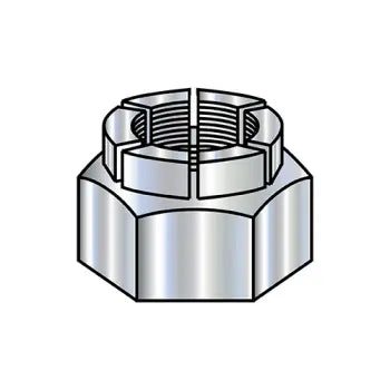 JFAST 08NXL - 8-32  Flex Type Hex Lock Nut Full Height Light Cadmium and Wax, Case Quantity: 
1,000