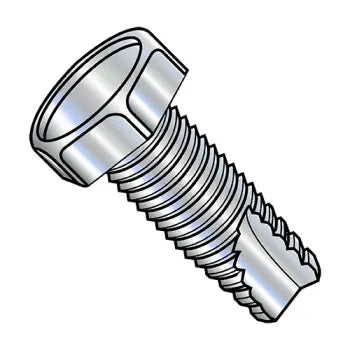 JFAST 10063H - 10-24X3/8  Unslotted Indented Hex Head Thread Cutting Screw Type 23 Full Thread Zinc & Bake, Case Quantity: 
8,000