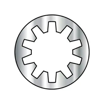 JFAST 125WI - 1 1/4" Internal Tooth Lock Washers, Steel, Zinc, Case Quantity: 750
