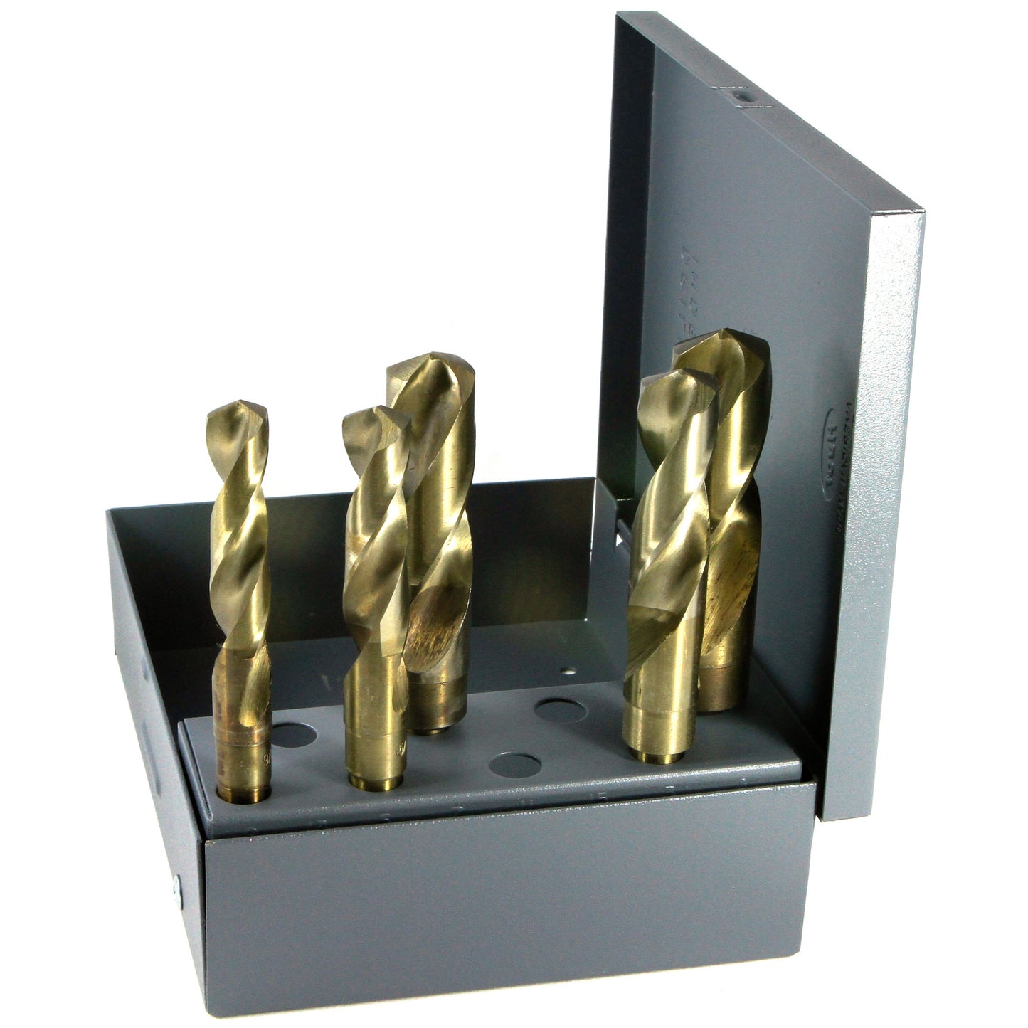 DRILLCO DRL1000EC5 - 5PC IMP COBALTS&D DRILL SET 9/16-1"" BY 8THS"