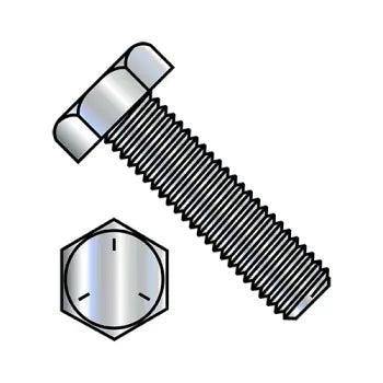 JFAST 14128BHT5 - 1/4-20X8  Hex Tap Bolt Grade 5 Fully Threaded Zinc, Case Quantity: 
100