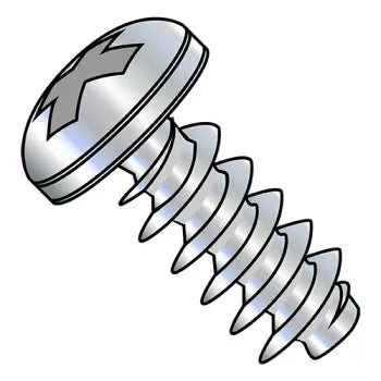 JFAST M210PTPP - M2-0.89X10  Metric Phillips Pan Head PT Alternative Fully Threaded Zinc & Bake, Case Quantity: 
5,000