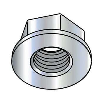 JFAST 62NRNS - 5/8-11  Non-Serrated Flange Hex Nuts Case Hardened HR15N 78/90 Zinc and Bake, Case Quantity: 
150
