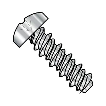 JFAST 0605HPP410 - 6-19X5/16 #5HD  PHILLIPS PAN HIGH LOW SCREW FULLY THREADED 4 10 STAINLESS STEEL, Case Quantity: 
10,000