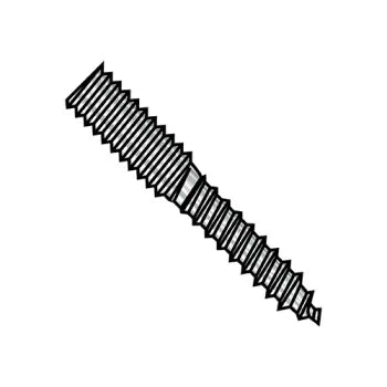 JFAST 1432BH188 - 1/4-20X2  Hanger Bolt Fully Threaded 18 8 Stainless Steel, Case Quantity: 
100