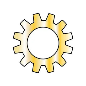 JFAST 08WEY - 8  External Tooth Lock Washer Zinc Yellow, Case Quantity: 
10,000