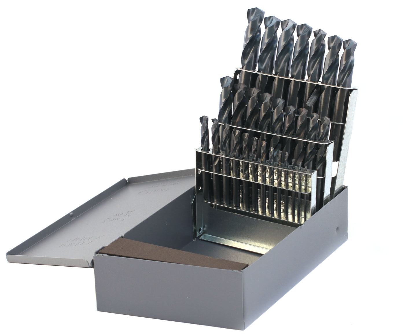 DRILLCO DRL300A29 - 29PC HD STUBY DRILL BIT SET 1/16-1/2 BY 64ths