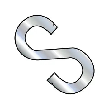 JFAST 1432SHOOK - 1/4X2  S Hook Zinc, Case Quantity: 
500