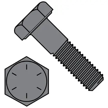 JFAST 15080CH8OP - 1 1/2-6X5  Coarse Thread Hex Cap Screw Grade 8 Plain Imported, Case Quantity: 
4