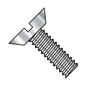 JFAST 0604MSU188 - 6-32X1/4  Slotted Flat Undercut Machine Screw Fully Threaded 18 8 Stainless Steel, Case Quantity: 
5,000