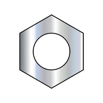 JFAST 113NF8P - 1 1/8-12  Finished Hex Nut Grade 8 Fine Thread Plain Steel, Case Quantity: 
100