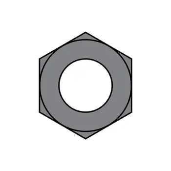 JFAST 4410NFP - 7/16-20  Light Automotive Hex Nut Plain, Case Quantity: 
700