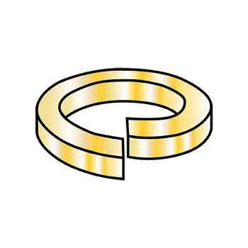 JFAST 12WSY - 12  Medium Split Lock Washer Zinc Yellow, Case Quantity: 
10,000