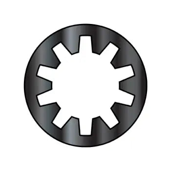 JFAST 31WIB - 5/16" Internal Tooth Lock Washers, Steel, Black Oxide, Case Quantity: 9000