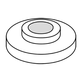 JFAST 14562WSLDN - 1/4  Shoulder Washer Nylon, Case Quantity: 
2,500