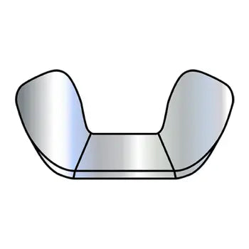 JFAST M10NWC - M10-1.5 Metric Wing Nut Cold Forged Zinc, Case Quantity: 
750