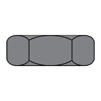 JFAST 250NJP - 2 1/2-4  Hex Jam Nut Plain Steel, Case Quantity: 
5