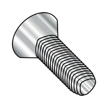 6-32 x 1/2 Phil Flat Taptite Alternative Thread Rolling Screw Fully Threaded 18-8 S/S Pass &Wax
