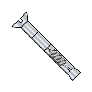 JFAST 1432ASLF - 1/4X2  Slotted Flat Head Sleeve Anchor Zinc, Case Quantity: 
100
