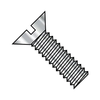 JFAST 1216MSF188 - 12-24X1  Slotted Flat Machine Screw Fully Threaded 18 8 Stainless Steel, Case Quantity: 
2,000