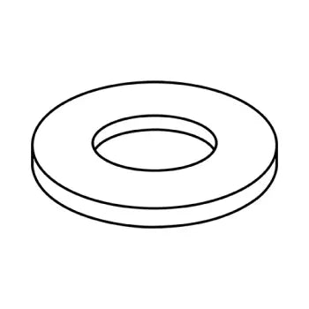 JFAST 4312.032WFN - 7/16X3/4X.032  Flat Washer Nylon, Case Quantity: 
5,000