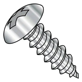 JFAST 1006ABPT410 - 10-16X3/8  Phillips Full Contour Truss Self Tap Screw Type A B Full Thd 410 Stainless Steel, Case Quantity: 
4,000