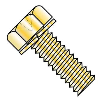JFAST 370721R - M3X8W7  JIS B1187 Phillips Hex Split Washer Flat Washer Sems Mach Scr Zinc Yell Bake RHS, Case Quantity: 
4,000