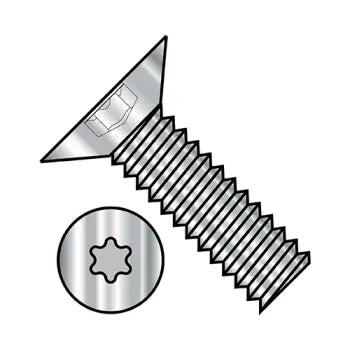 JFAST 0604MT1188 - 6-32X1/4  6 Lobe Flat 100 Degree Machine Screw Fully Threaded 18 8 Stainless Steel, Case Quantity: 
5,000