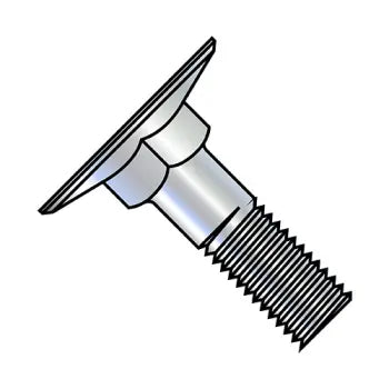 JFAST 3736BE - 3/8-16X2 1/4  Elevator Bolt Zinc, Case Quantity: 
140