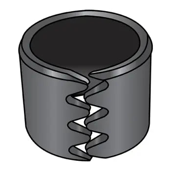 JFAST 1007532BT3P - 1.0X.75X2  Tension Bushing Type 3 6150 Spring Steel Through Hardened and Tempered Plain, Case Quantity: 
10