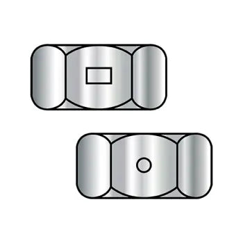 JFAST 37NY188 - 3/8-16  Two Way Reversible Hex Lock Nut 18 8 Stainless Steel Passivate and Wax, Case Quantity: 
500