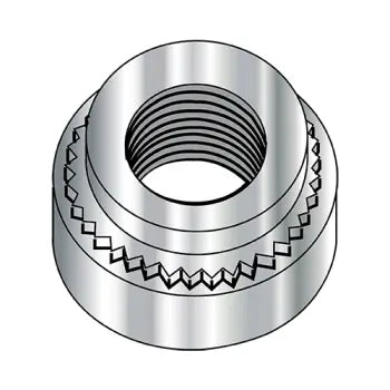 JFAST 08-3NCL303 - 8-32-3  Self Clinching Nut 303 Stainless Steel, Case Quantity: 
5,000
