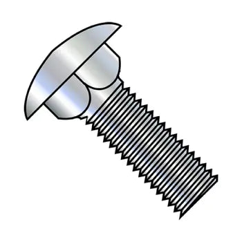 JFAST 1056C - 10-24X3 1/2  Carriage Bolt Fully Threaded Zinc, Case Quantity: 
800
