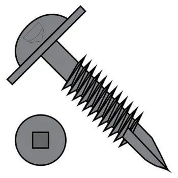 JFAST 07F20DFQRW7P - 7-18 X 1 1/4 Square Round Washer Pocket Type 17 Plain, Case Quantity: 
8,000