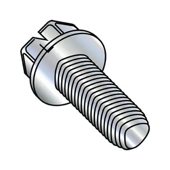 JFAST 3112RSW - 5/16-18X3/4  Slot Ind Hex Wash Taptite Alternative Thread Roll Screw Fully Thrd Zinc Bake Wax, Case Quantity: 
1,500