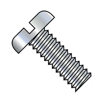 6-32 x 1 7/8 Slotted Pan Head Machine Screw Fully Threaded Zinc Plated