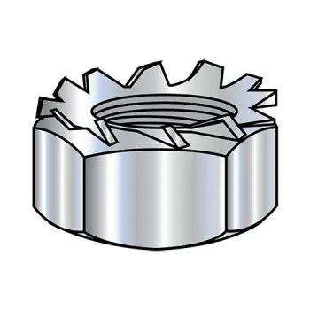 JFAST M10NK - M10-1.5  Metric Class 8 K Lock Nut Zinc, Case Quantity: 
1,500