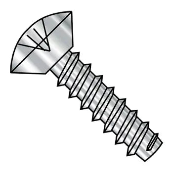 JFAST 1008BPOU188 - 10-16X1/2  Phillips Oval Undercut Self Tapping Screw Type B Full Thred 18 8 Stainless Steel, Case Quantity: 
4,000