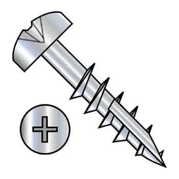 JFAST 1020DPP17 - 10-9X1 1/4  Phillips Pan Deep Thread Screw Type 17 point 2/3 Thread Zinc Bake, Case Quantity: 
2,000