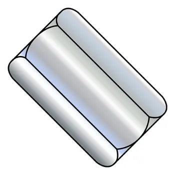 JFAST 633413NCUP - 5/8-18X2 1/8  Hex Rod Coupling Nut 13/16 inch Across Flats Zinc, Case Quantity: 
100